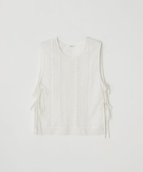 Lace String Sleeveless(Ivory)