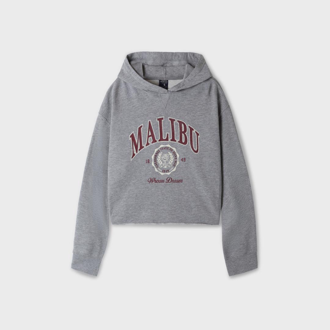 후아유 플라워 크롭 후디 / WHMHF4921F