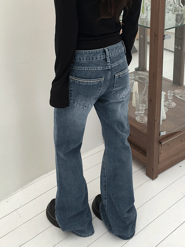 [기장선택 / 4 Size] 릴트 부츠컷 데님팬츠