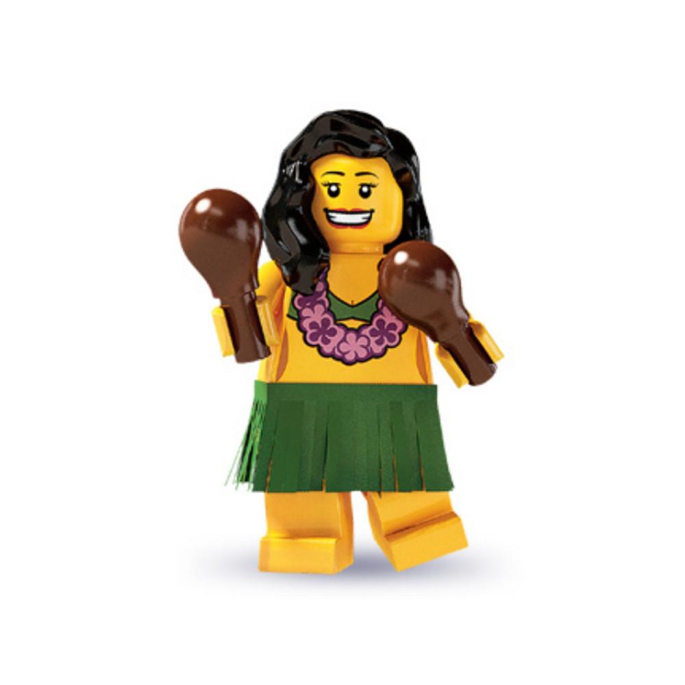 레고 8803 시리즈3-14번 훌라 댄서 미니피규어