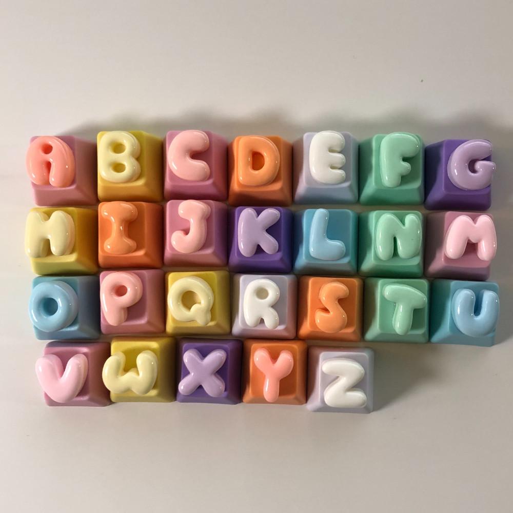 보당 아티산 키캡 알파벳 포인트 키캡 놀이 mbti 이니셜