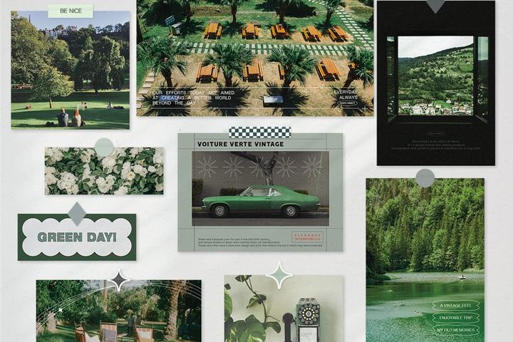 리뷰이벤트! 엽서 포스터 그린 데코팩 ver.06