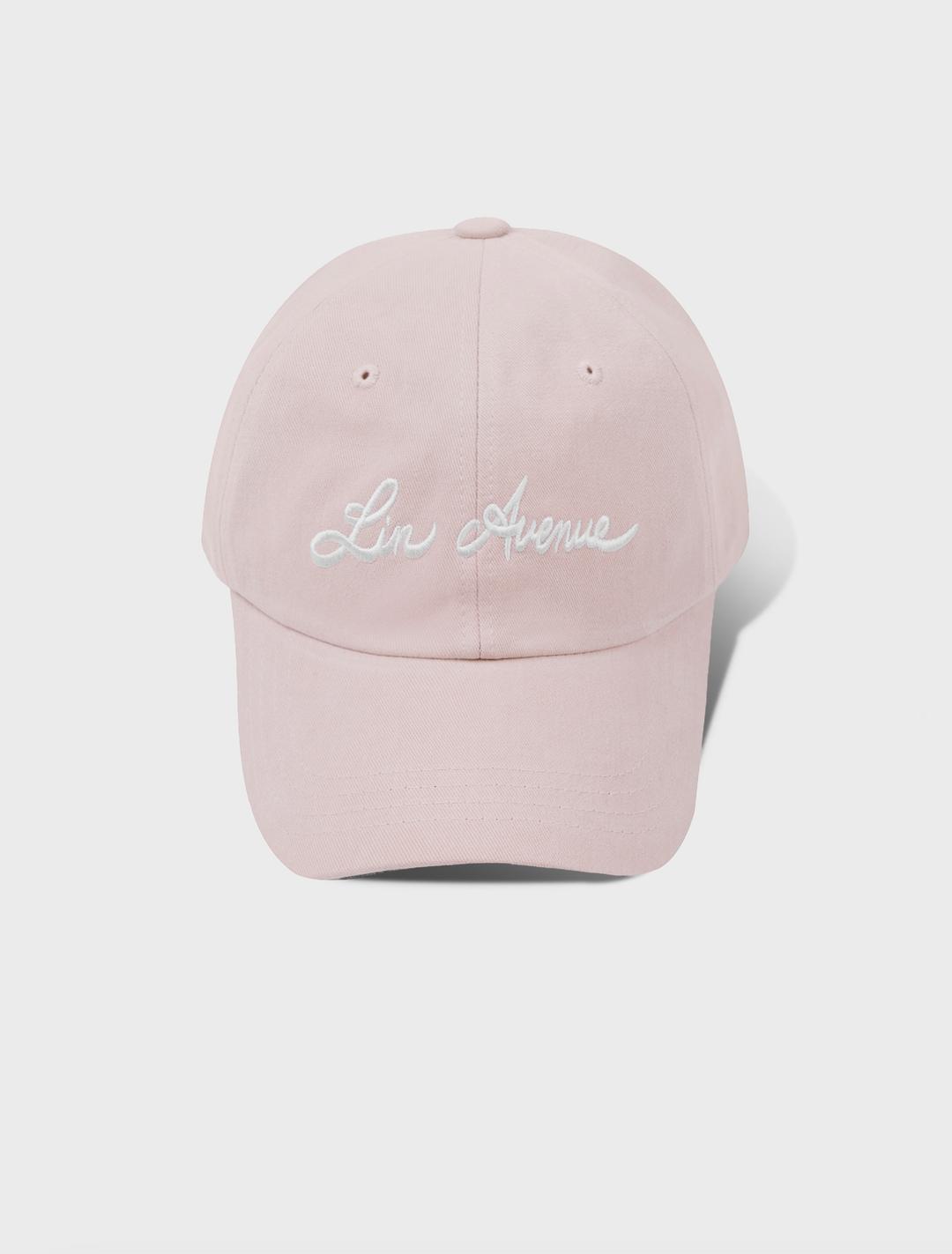 린에비뉴 코튼 볼캡 - 핑크