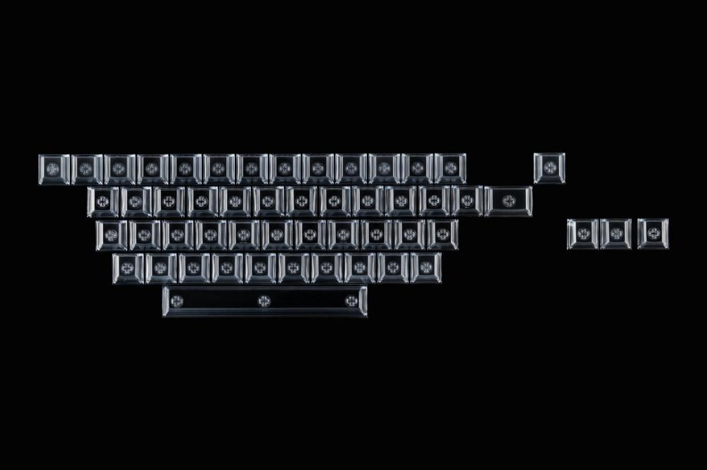 AngryMiao Glacier 투명키캡