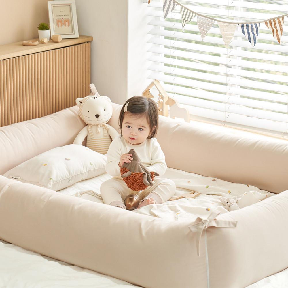 에시앙 아기침대가드 베이직 범퍼쿠션 (솜포함) (디자인선택)