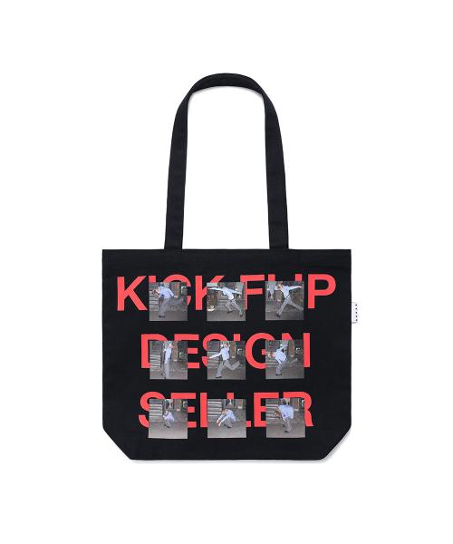 CAVISH × KickFlip Donghwa DON’T STOP BAG BLACK(CV2FFUAB40C)