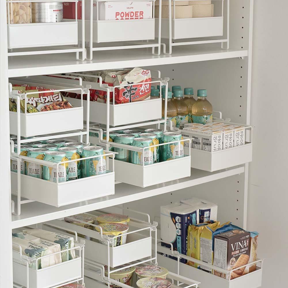 적층형 슬라이딩 정리함