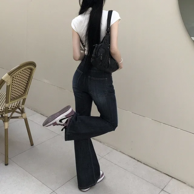 [당일출고🚀/-3kg/골반힙업] 엠보싱 하이라이트 워싱 부츠컷 데님팬츠 바지진