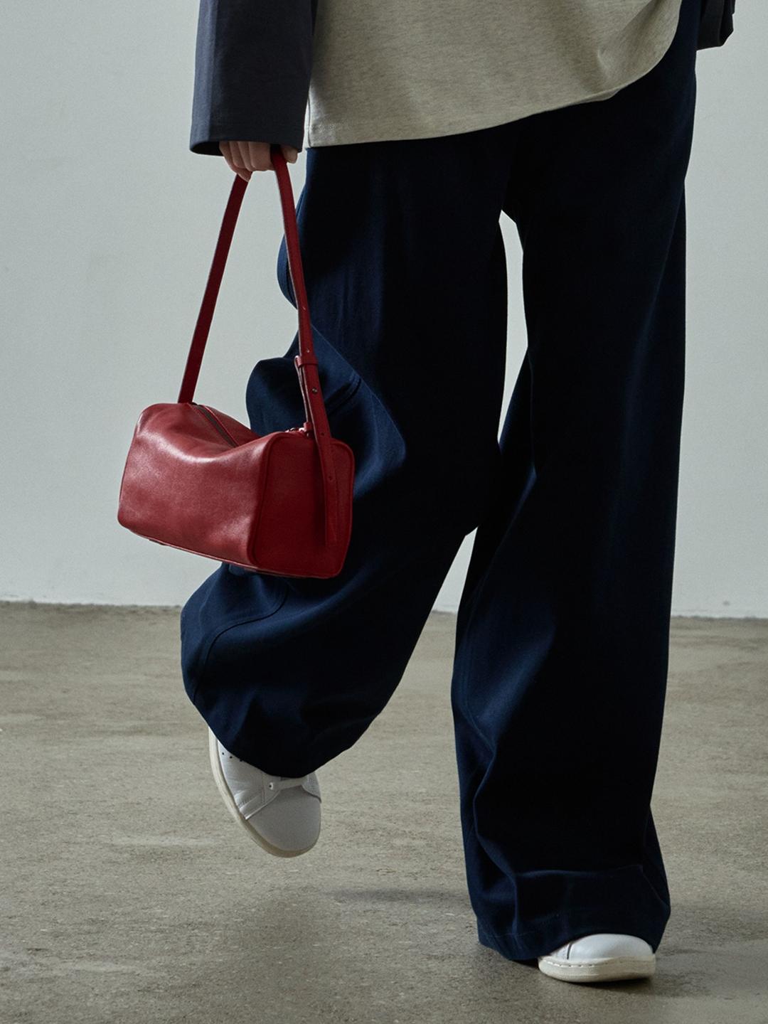 [2차 11/8예약배송] 빈티지 캐빈 백_red