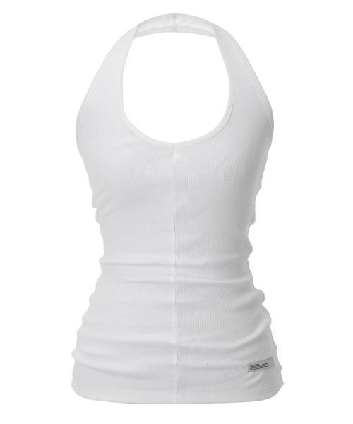 Tactile Halter Sleeveless (white)