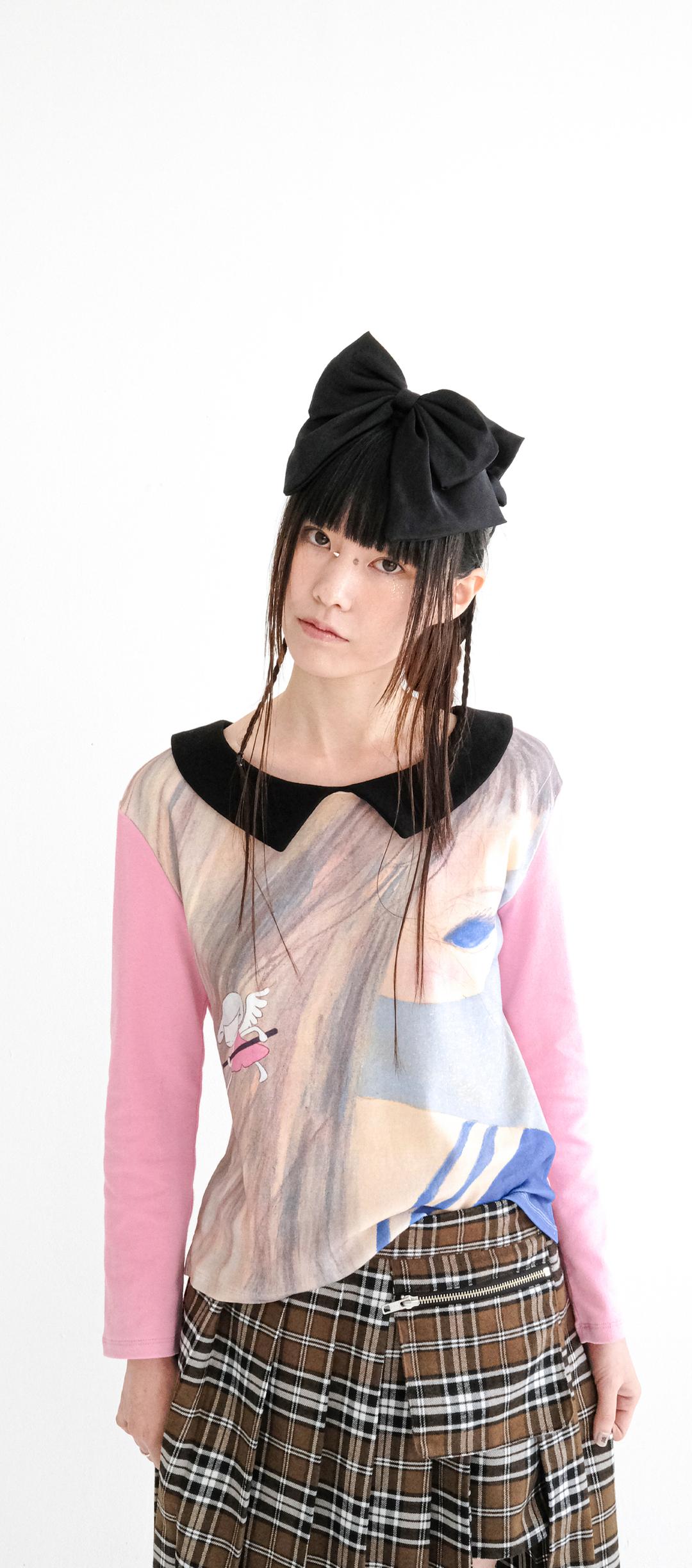 [fa.er.ie] girl painting collar shirt (color)