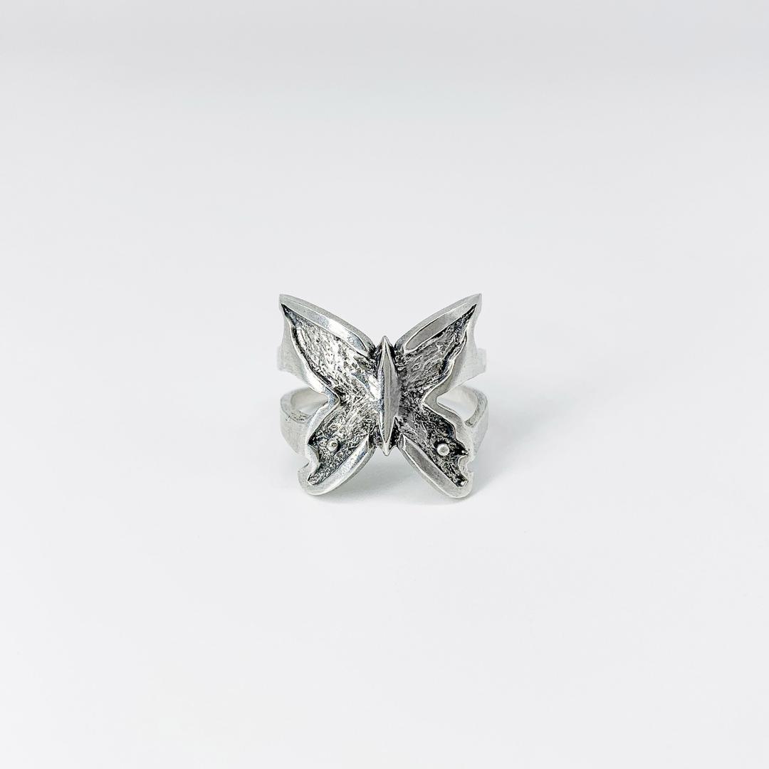 sharp butterfly ring
