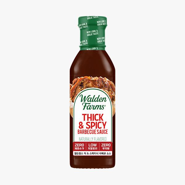 월든팜스 띡 & 스파이시 바베큐 소스 355ml
