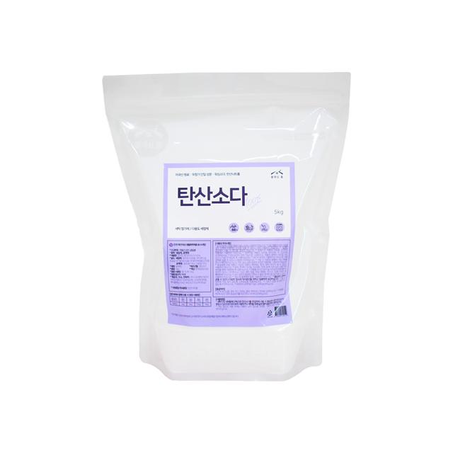 블레싱홈 미국 탄산소다 5kg 빨래 쉰내 기름때 제거 세탁 첨가제, 워싱소다 탄산나트륨