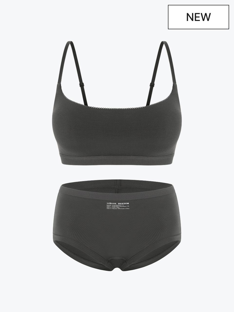 [SET] 에센셜 모달 브라렛&보이쇼츠