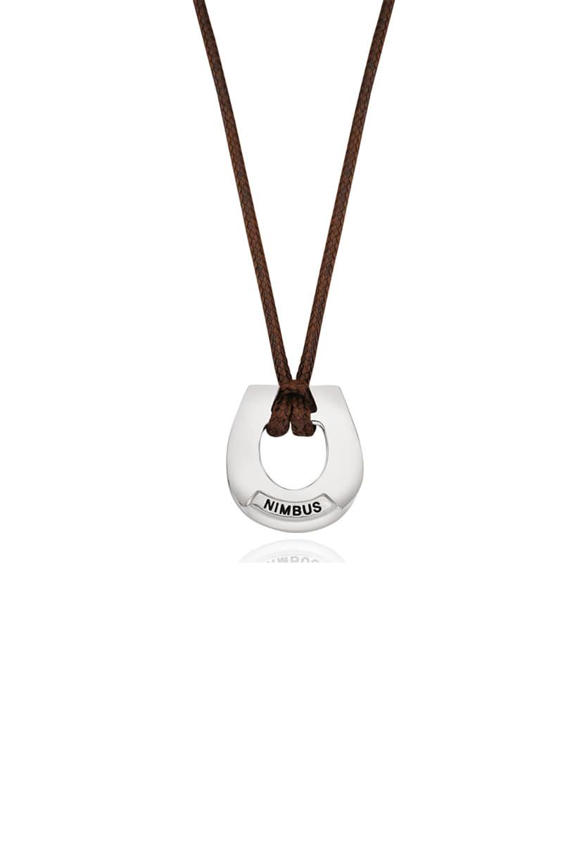HORSESHOE LEATHER NECKLACE