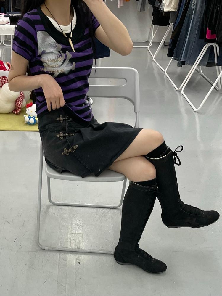 [중고]빈티지 스커트(ARMANI JEANS)(빈티지)