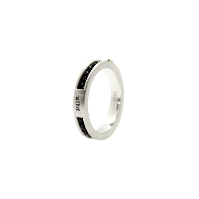 silver fever crochet ring