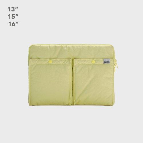 CITY BOYS LAPTOP CASE Lemon Yellow