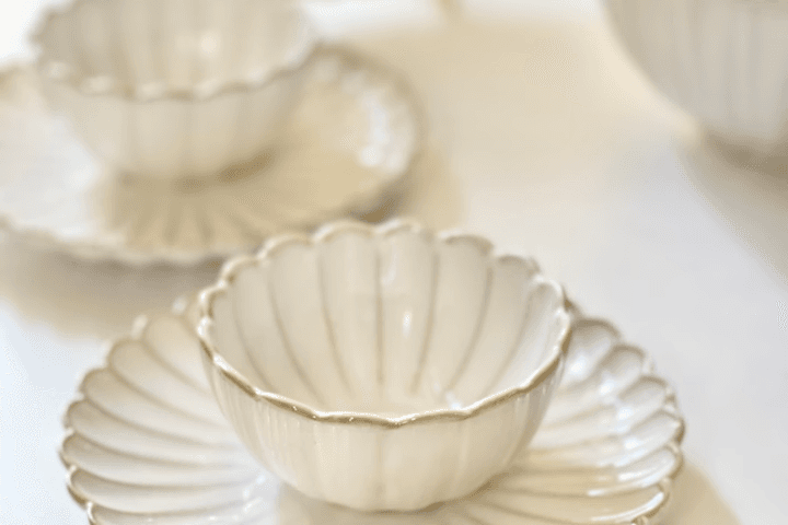 로하스 빈티지 종지 찻잔