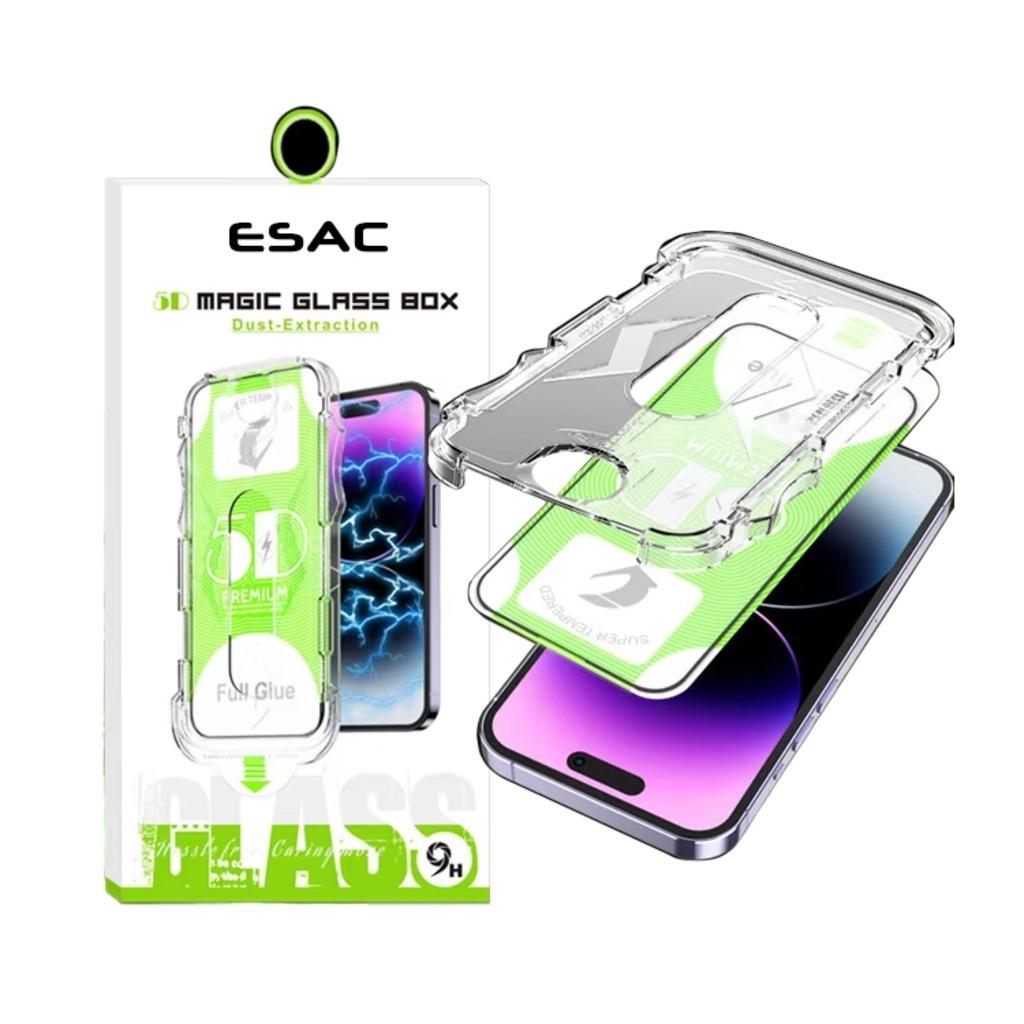 에삭 강화유리 액정 보호 필름 매직핏