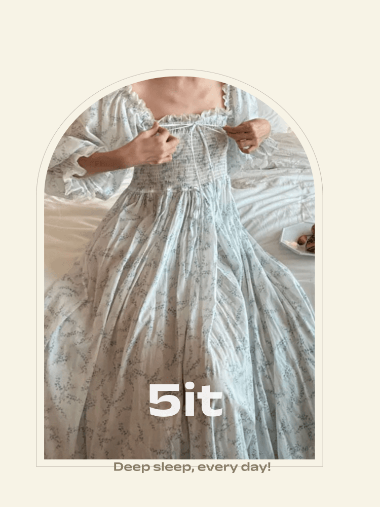 플라워리 스모크 원피스