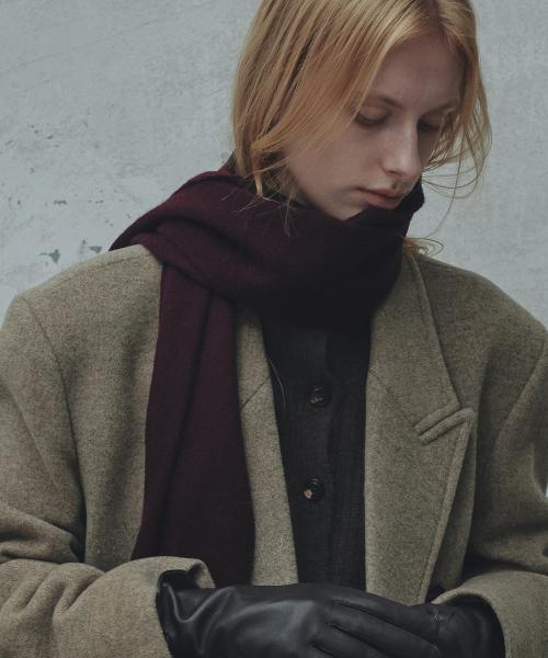 심볼 울 머플러_Purple