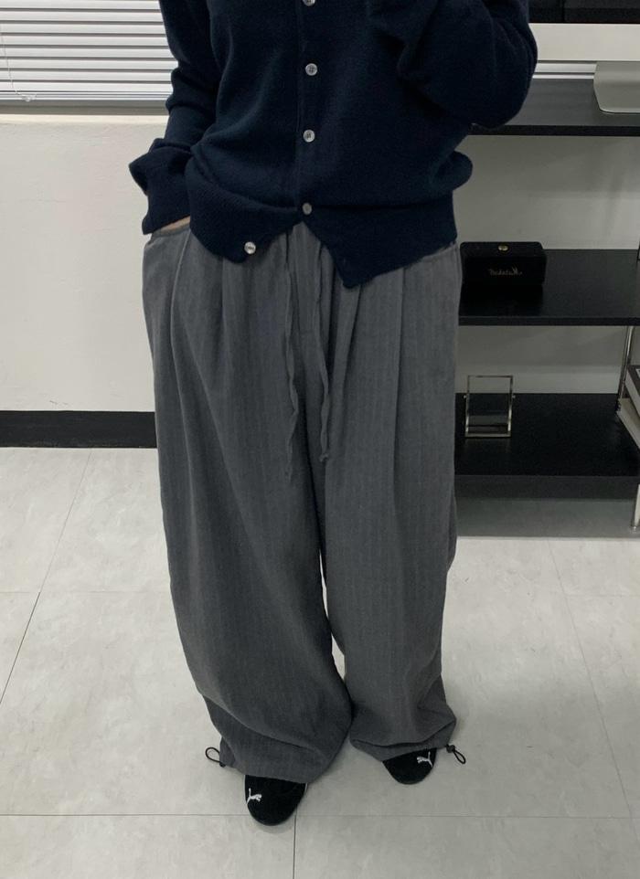 stripe two-tuck soft banding pt (2C)