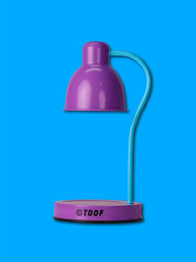 TOOF CANDLE WARMER (PURPLE / BLUE)
