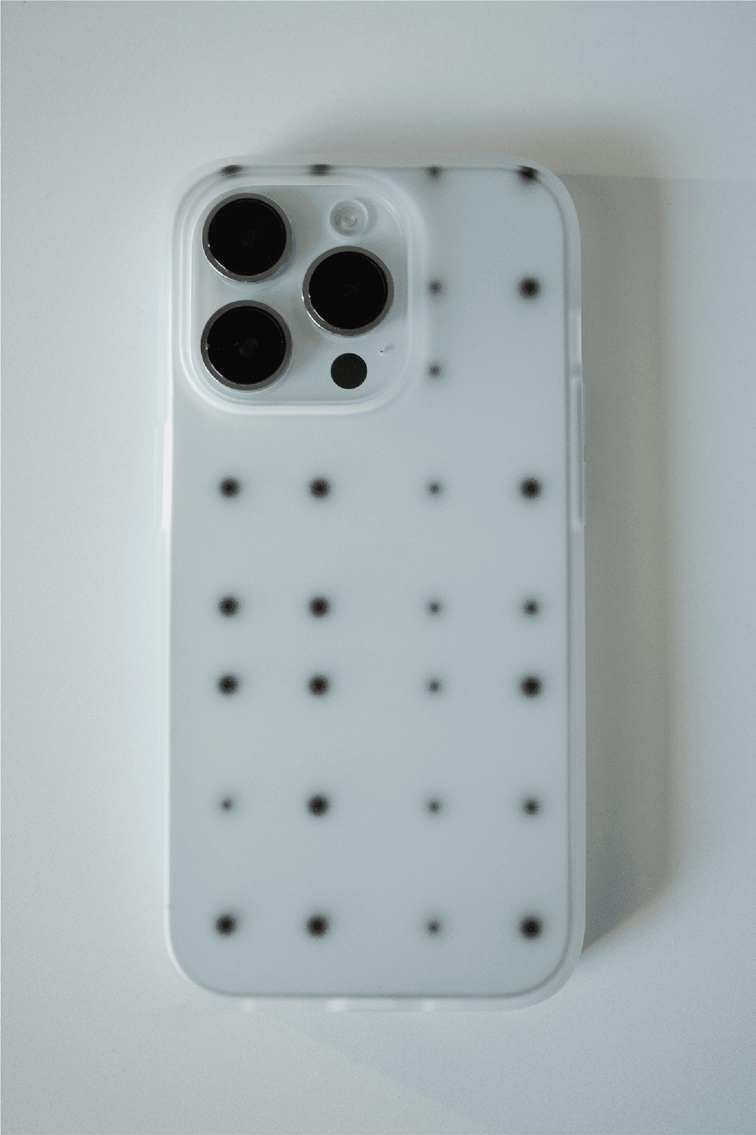Spread Dot Phone Case 04 (Black)