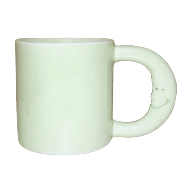 SMILE MOON CUP (LIGHT GREEN)