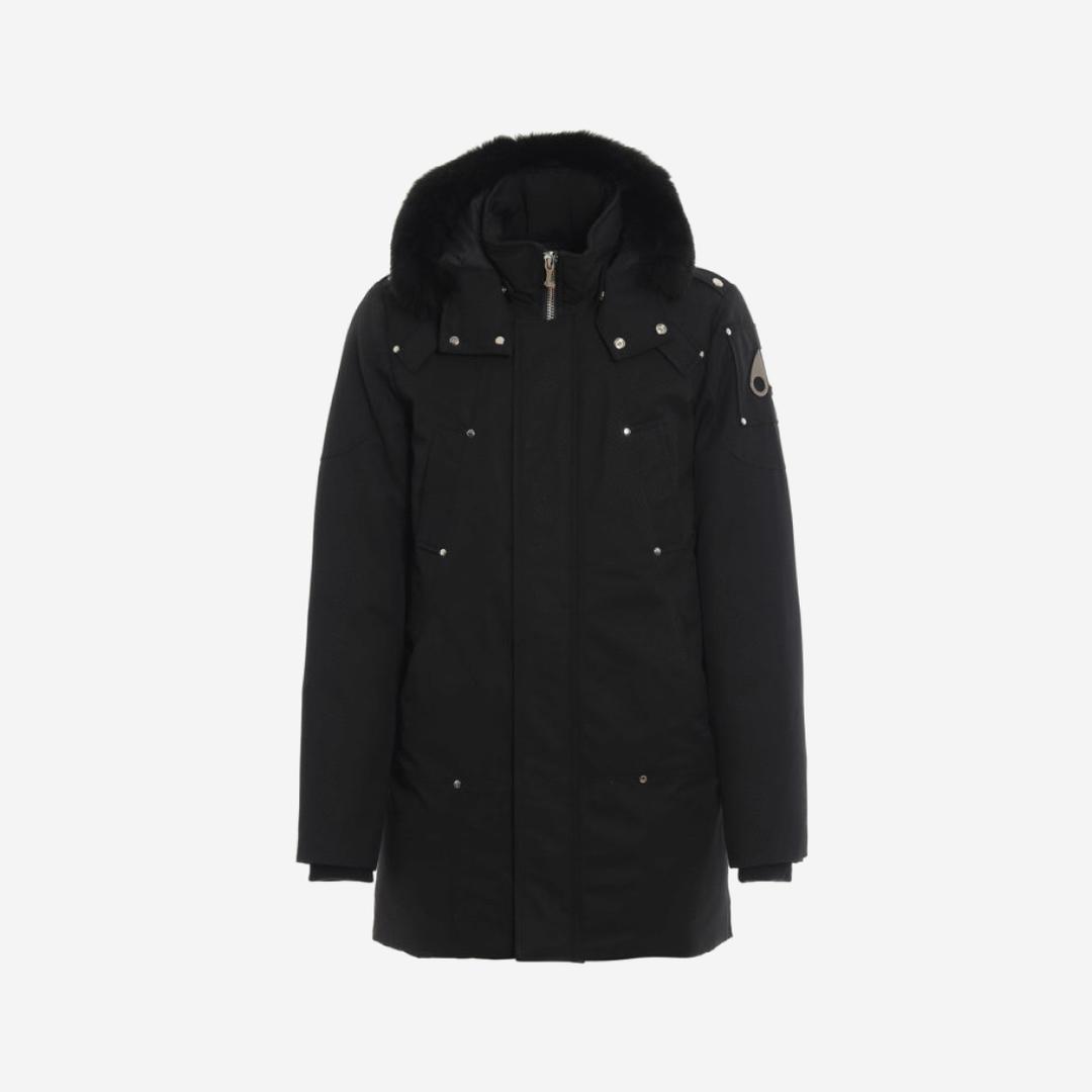 Moose Knuckles Original Stirling Parka Black Fox Fur Black