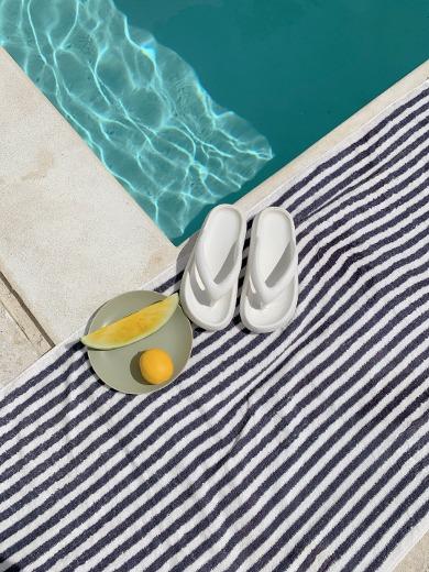 언니비키 단가라 비치타올(2색상)