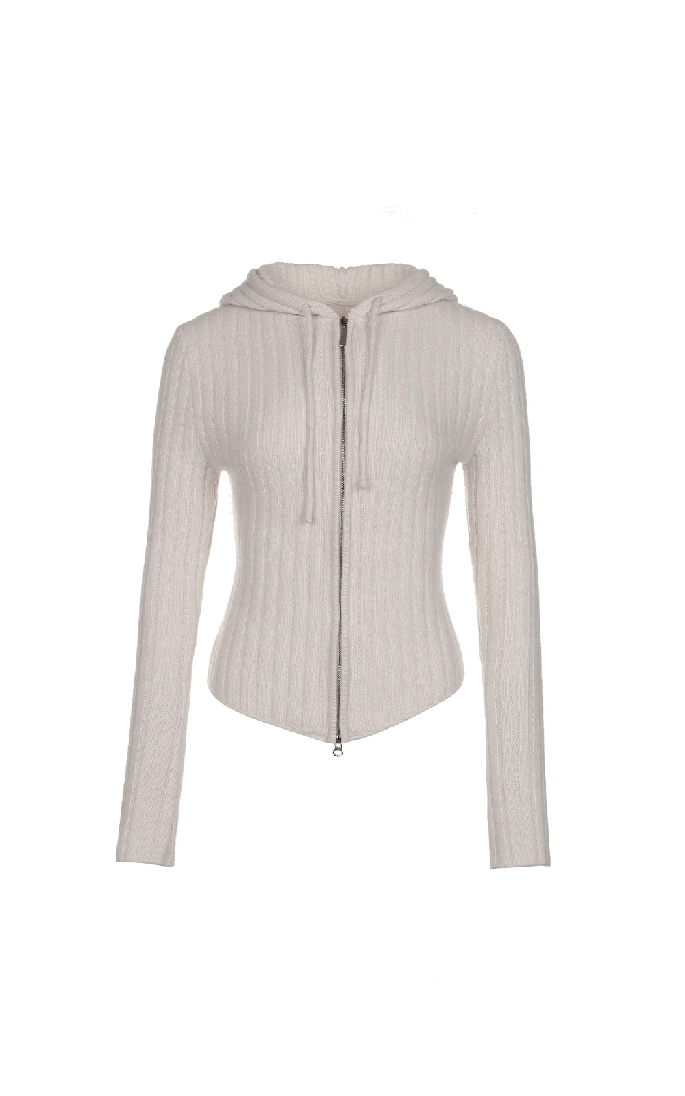 Nicchia Cashmere Hoodie Zip Up  [Hey,s Made]