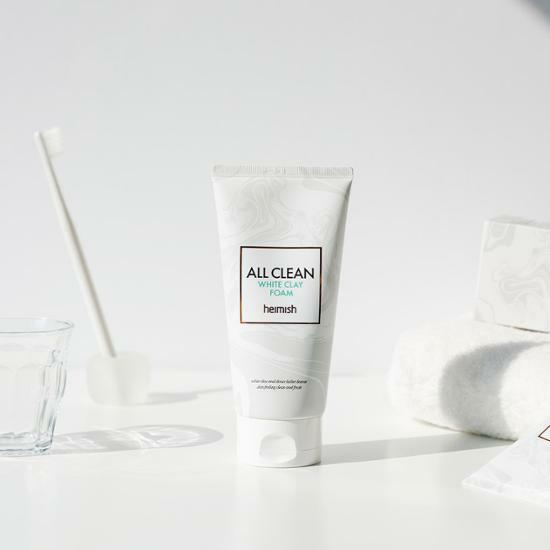 [올영단독] 헤이미쉬 올 클린 화이트 클레이 폼 150g(+올클린밤 5ml 추가증정)