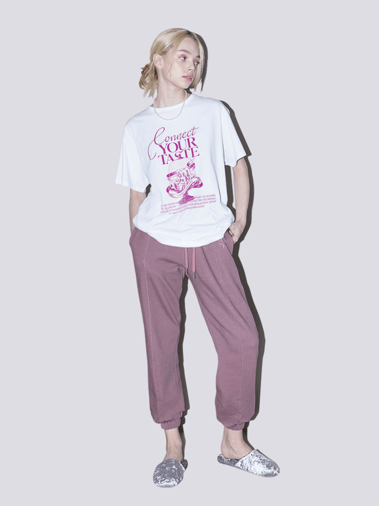 Sugar Snow Globe TEE [PURPLE PINK]