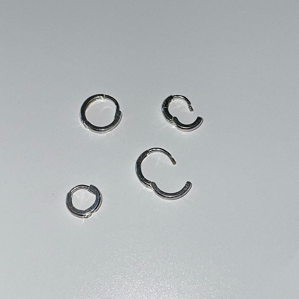 Basic One touch Ring Earring