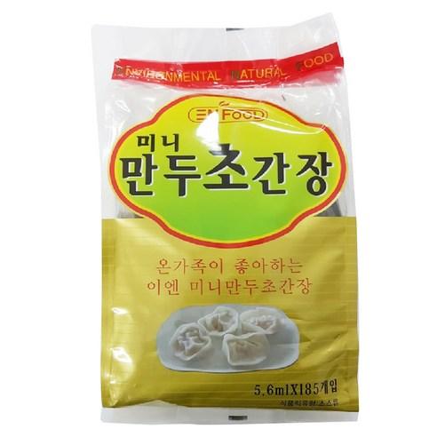 이엔푸드 미니 만두 초간장, 5.6ml, 185개 - 기타간장 | 쿠팡