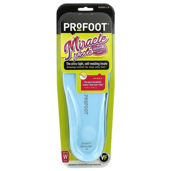 Profoot, Miracle Insole, 여성용 6~10, 1쌍