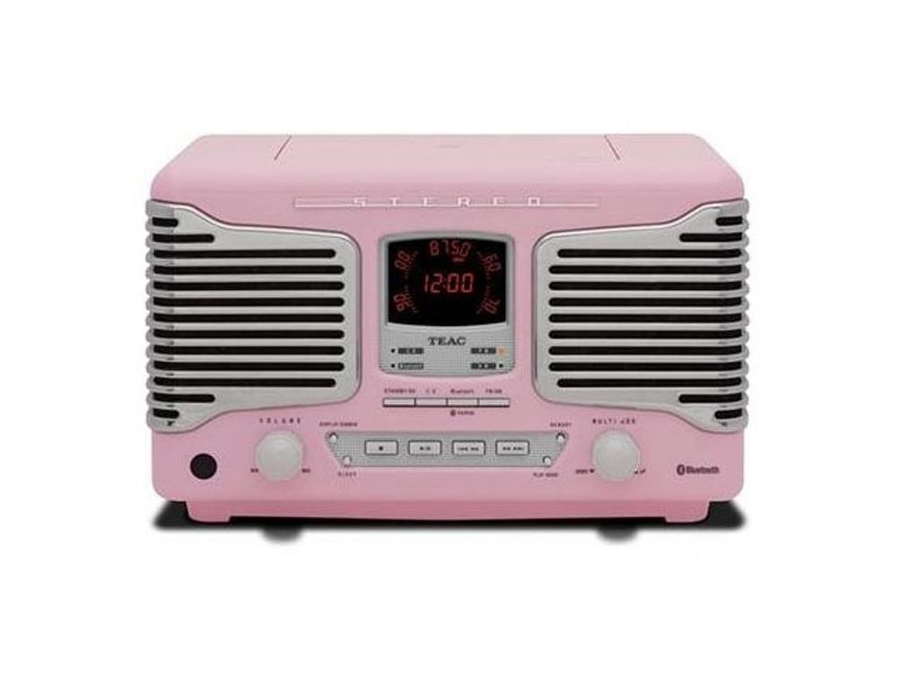 TEAC (티악) SL-D800BT 블루투스 미니오디오 (핑크색상 특가)