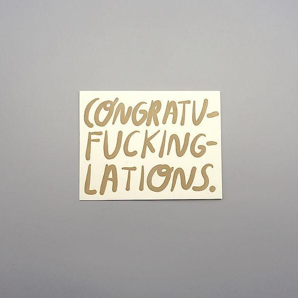 CARD TO CONGRATS(Contratu-Fucking-Lation)_USA