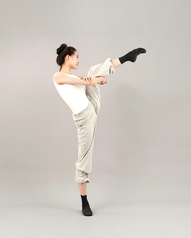 LDB003N-1 laura warm-up pants LIGHT GREY