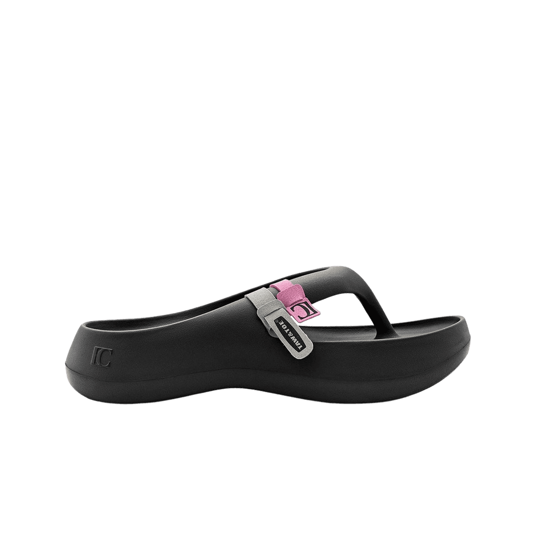 Taw&Toe x Low Classic Platform Flip Flop Black
