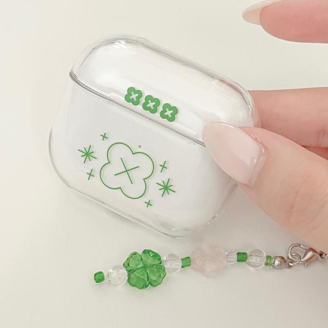 Clover series | Airpods&Buds case (투명하드)