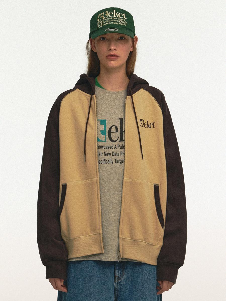 Plan Zip-Up Hoodie Beige