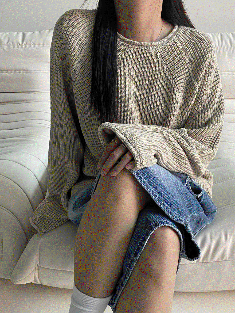 [유니섹스]토너라운드니트(3C)