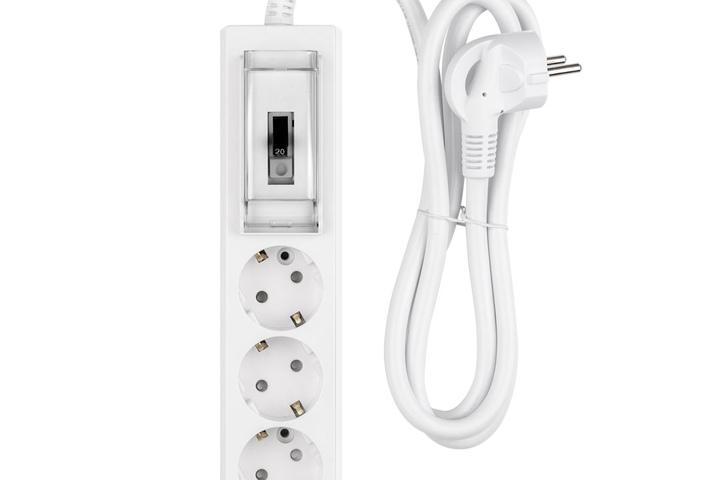 국산 4000W 고용량 배선차단 멀티탭 3구 3size