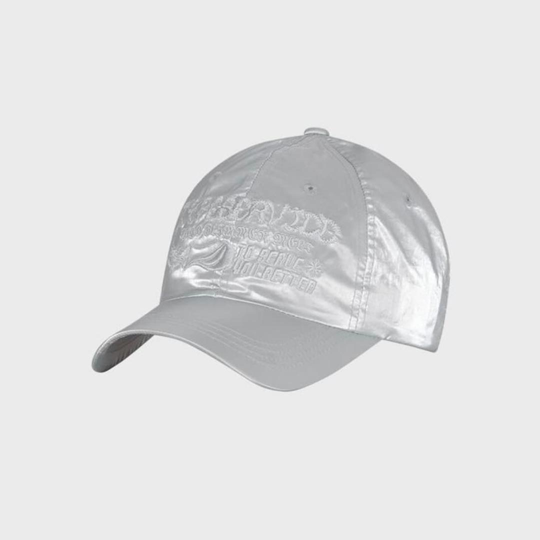 Graphic Embroidery Cap [Silver] | 후루츠패밀리