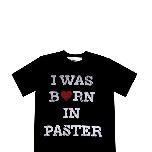 [4차 예약 주문] I WAS BORN IN MEN'S T-SHIRT, BLACK (24. 07. 05 발송 예정)