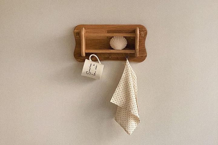 [리퍼]따듯한 우드 앤틱 벽걸이 소품, 멀티랙